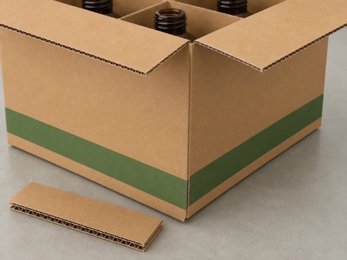 Double-wall corrugated shipping carton with reinforced taped seam